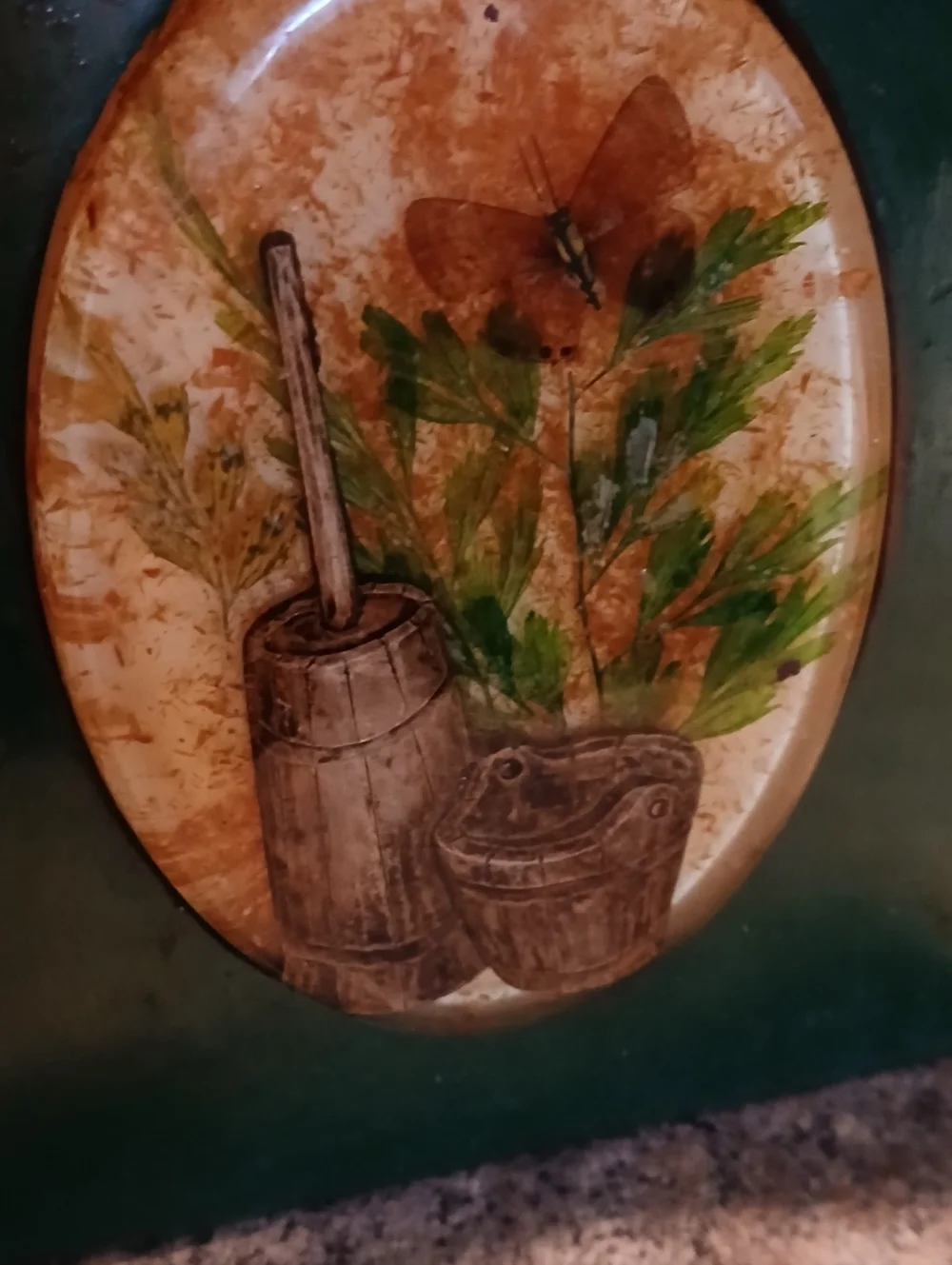 Grandmas Wood Vtg Canisters